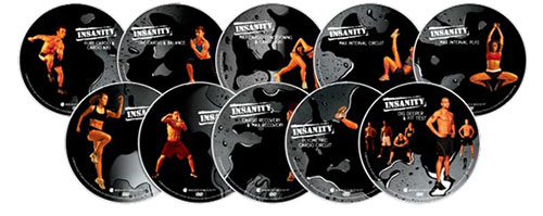 the Insanity DVDs cover
