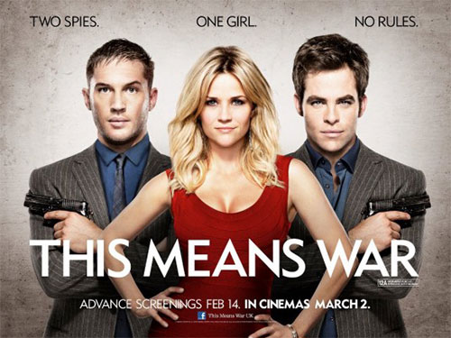 DVD This Means War movie poster