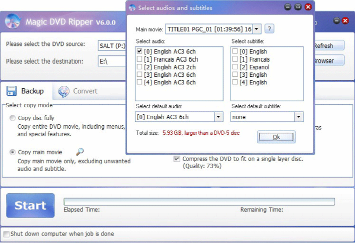 How To Compress A Dvd9 Movie To Fit On A 4 7 Gb Blank Dvd