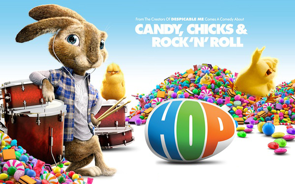 rip Hop DVD to see a colourful Easter Bunny world