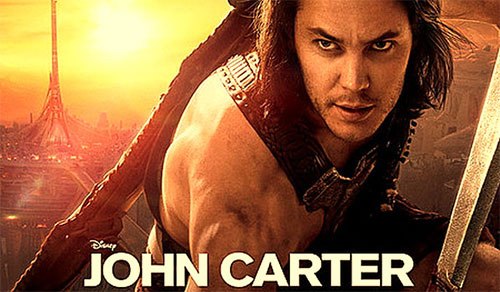 Rip or copy John Carter DVD - Moive poster