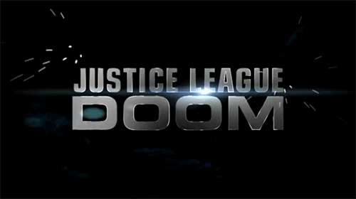 rip Justice League: Doom DVD - movie poster