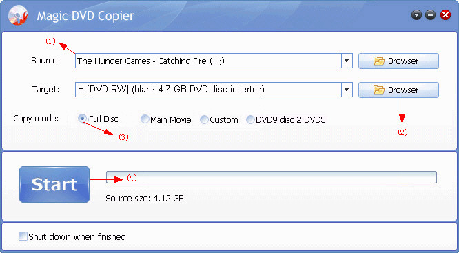 burn The Hunger Games 2 DVD
