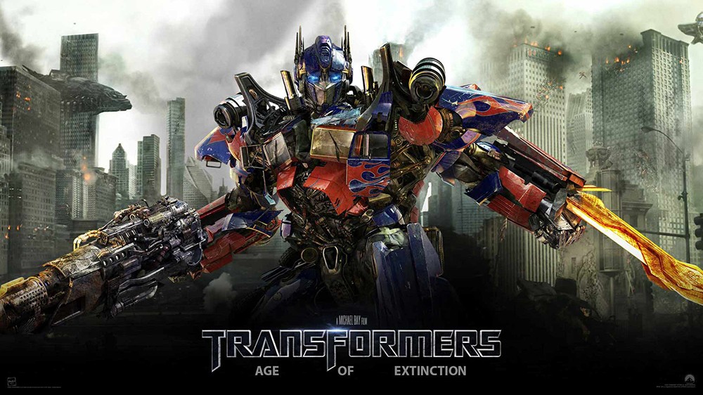 copy or burn Transformers Age of Extinction DVD