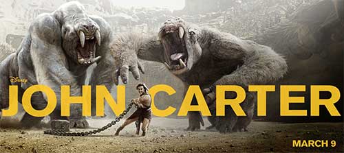 the most anticipated movies in March 2012 - John Carter .